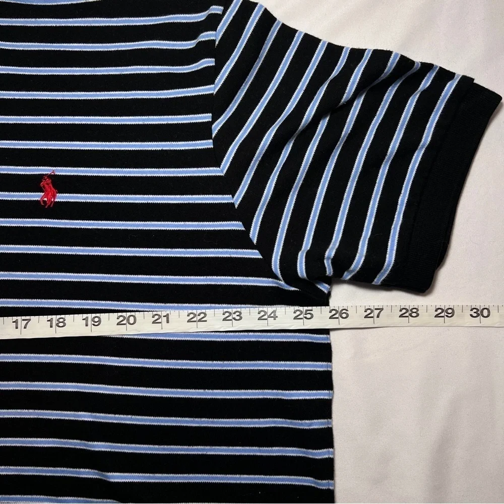 Polo Ralph Lauren black and blue striped size XL